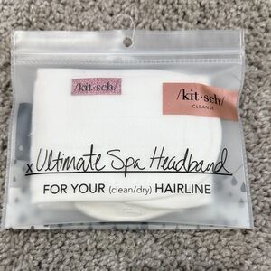 Kitsch Cleanse Spa Headband in White